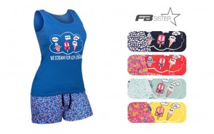 تاپ شورتک طرح بستنی FB Sister