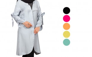 مانتو پاپیون دار زنانه