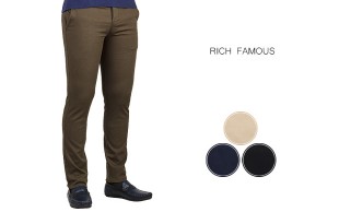 شلوار کتان کبرتی Rich Famous