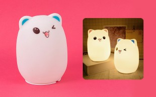 چراغ خواب سیلیکونی colorful silica gel lamp