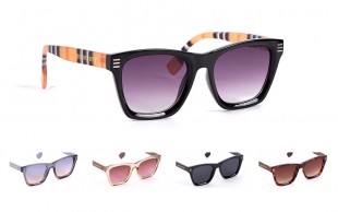 عینک آفتابی زنانه طرح Burberry مدل2818