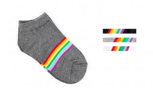 جوراب مچی زنانه Rainbow