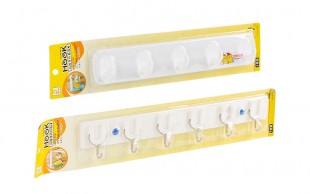 آویز پلاستیکی چسبی