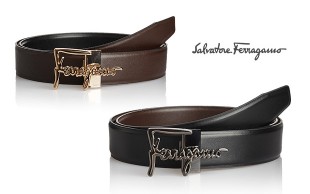 کمربند مردانه طرح Salvatore Ferragamo