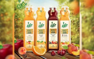 انواع آبمیوه و اسموتی Kariz