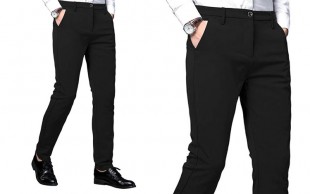 شلوار مردانه پارچه ای کرپ کش