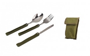 ست قاشق چنگال و چاقو سفری