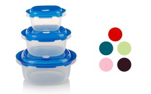 ظرف درب دار سه عددی