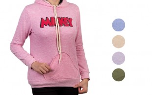 هودی کلاهدار زنانه Mickey