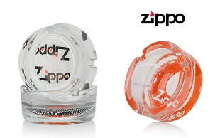 زیرسیگاری شیشه ای طرح Zippo