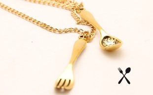 گردنبند های قاشق چنگال