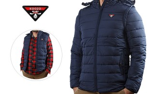 کاپشن کلاهدار  Koozo Milano