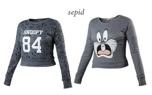 تیشرت نیم تنه Sepid