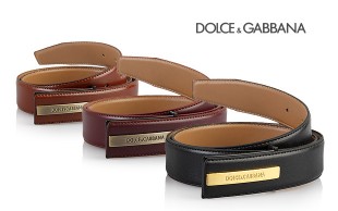 کمربند چرمی Dolce and Gabbana