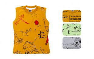 رکابی بچگانه طرحدار