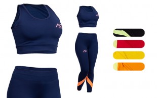 ست نیم تنه و لگ ورزشی زنانه