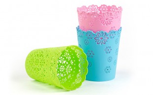 سطل همه کاره گلدار