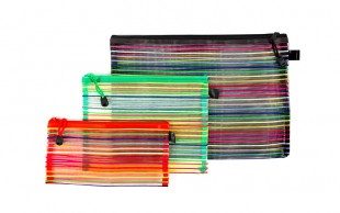 پوشه زیپ دار فانتزی مدل توری