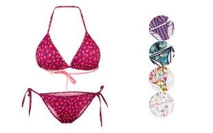 مایو دو تکه Patterned