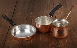 سری جدید ظروف آشپزخانه مسی