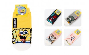 جوراب مچی طرح SPONGE BOB