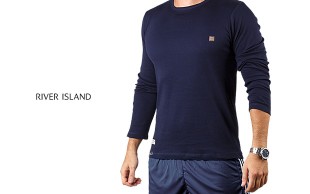 تیشرت آستین بلند مردانه River Island