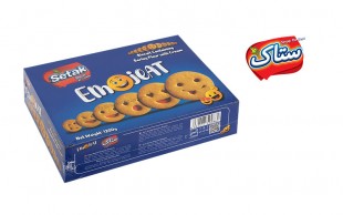 بیسکویت کرم دار ایموجی ستاک