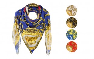 روسری نخی طرح Versace