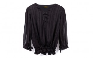 شومیز حریر مجلسی یقه هفت