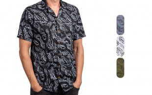 پیراهن چاپی آستین کوتاه طرح ZARA