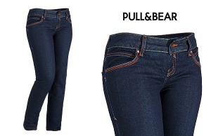 شلوار جین زنانه طرح Pull and Bear