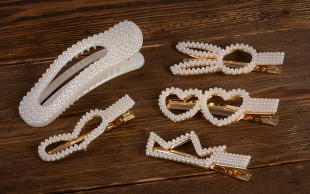 انواع گیره مو مرواریدی