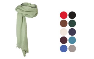 شال نخی ساده Colorful