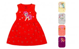 سارافون دخترانه چاپ دار