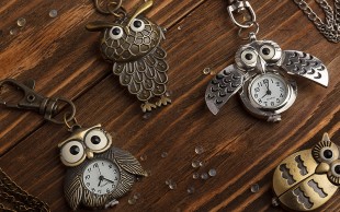 ساعت و آویز جغد