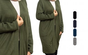 مانتو بافت ساده