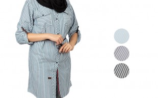 مانتو زنانه راه راه Fashion