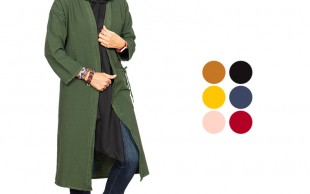 مانتو زنانه تک جیب