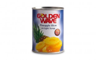 کمپوت آناناس حلقه Golden WAVE