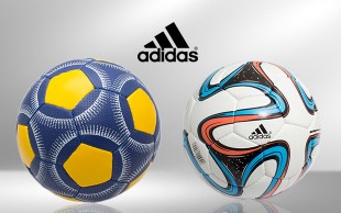 دو مدل توپ فوتبال adidas