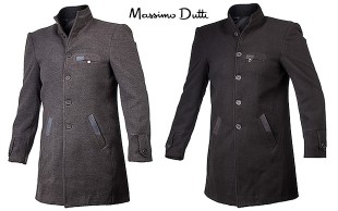 پالتو یقه دیپلمات Massimo Dutti