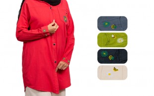 شومیز مانتویی ساده