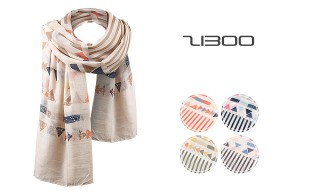 شال هندسی بهاره ZIBOO