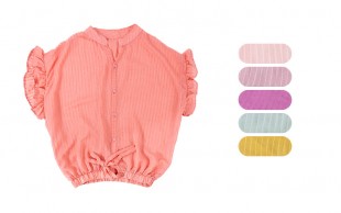 شومیز حریر آستین دالبری