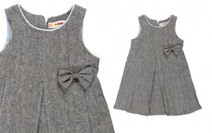 سارافون دخترانه پاپیون دار