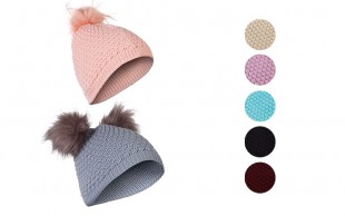 کلاه بافت Poom Poom