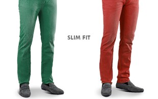 شلوار جین رنگی Slim Fit