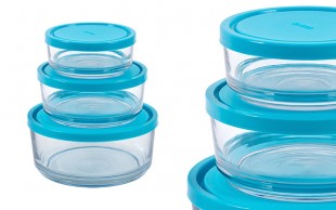 ظرف سه عددی درب دار Kaveh