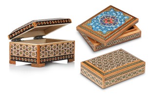 جعبه خاتم کاری