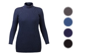 بافت یقه اسکی زنانه